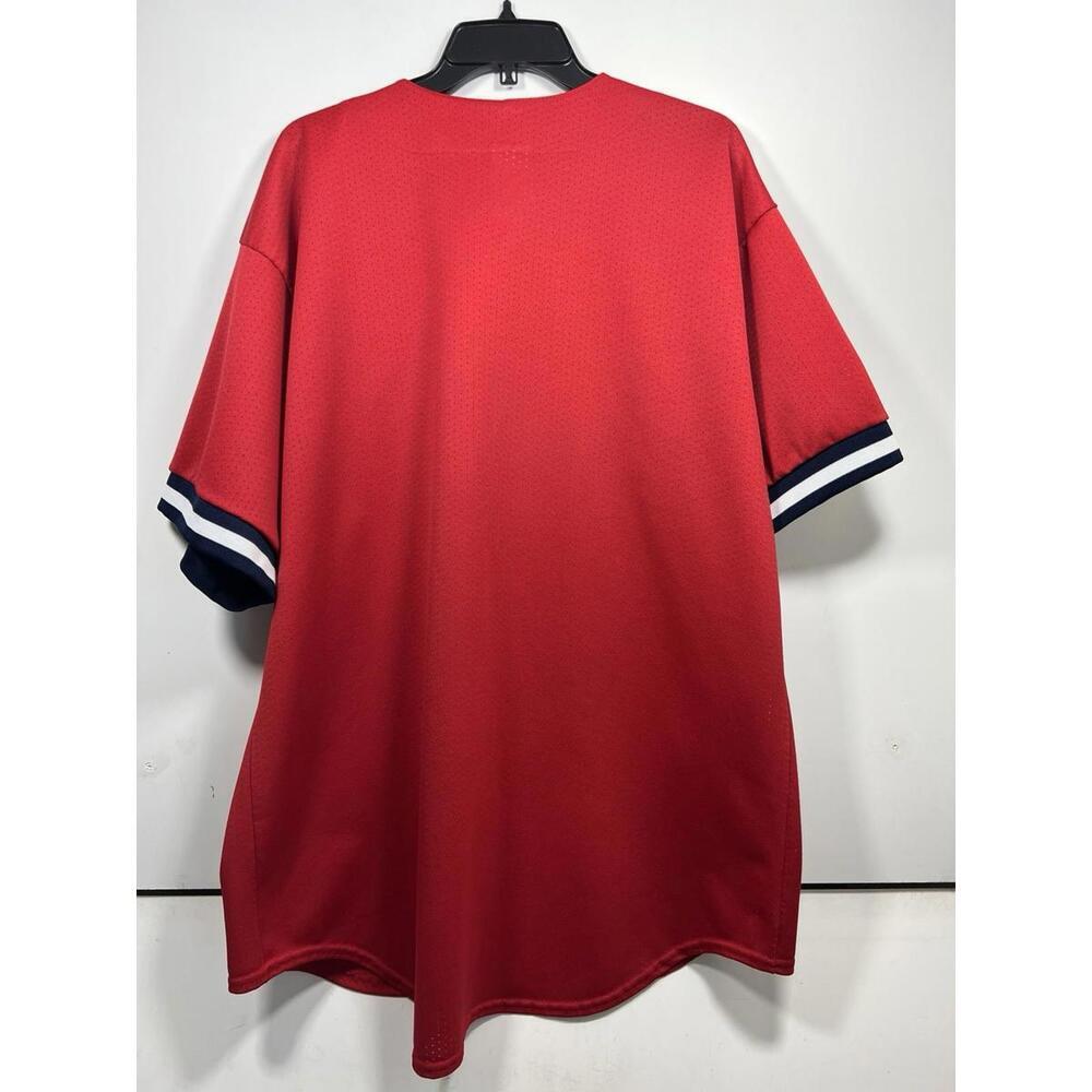 Authentic Vtg Minnesota Twins Majestic MLB Red Jersey 90s RARE Sz XL USA - Picture 6 of 8